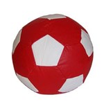 Ficha técnica e caractérísticas do produto Puff Bola de Futebol Infantil - Vermelho