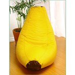 Ficha técnica e caractérísticas do produto Puff Infantil Banana Grande Courino Amarelo - Phoenix Puff
