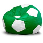Ficha técnica e caractérísticas do produto Puff Infantil Bola Super em Courino - Phoenix Puff Verde/Branco