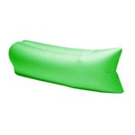 Ficha técnica e caractérísticas do produto Puff Sofa Inflavel Colchonete Magico Saco Dormir Camping Verde