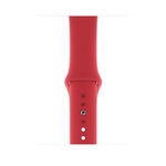 Ficha técnica e caractérísticas do produto Pulseira De Silicone Apple Watch 42/44mm - Vermelho