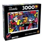 Ficha técnica e caractérísticas do produto Puzzle 3000 Peças Romero Britto - Grow