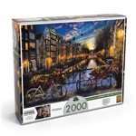 Ficha técnica e caractérísticas do produto Puzzle 2000 Peças Verão em Amsterdã - Grow