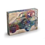Ficha técnica e caractérísticas do produto Puzzle 3000 Peças Vintage Car