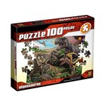 Ficha técnica e caractérísticas do produto Puzzle 100 Peças Dinossauros Grow 2660