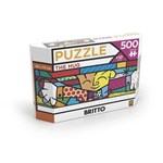 Ficha técnica e caractérísticas do produto Puzzle 500 Peças Panorama Romero Britto - The Hug - Grow