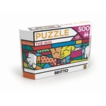 Ficha técnica e caractérísticas do produto Puzzle 500 Peças Panorama Romero Britto The Hug Grow