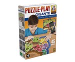 Ficha técnica e caractérísticas do produto Puzzle Play Gigante Mapa do Brasil - Grow - 03635