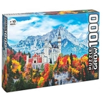 Ficha técnica e caractérísticas do produto Puzzle Quebra Cabeça 1000 Peças Castelo De Neuschwanstein
