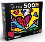 Ficha técnica e caractérísticas do produto Puzzle Quebra Cabeça 500 Peças Romero Britto a New Day Grow