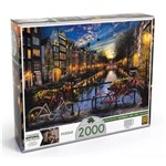 Ficha técnica e caractérísticas do produto Puzzle Quebra Cabeça Verão em Amsterdã 2000 Peças Grow