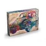 Ficha técnica e caractérísticas do produto Puzzle Quebra Cabeça Vintage Car 3000 Peças Grow