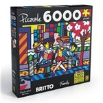 Ficha técnica e caractérísticas do produto Puzzle Romero Britto - Family 6000 Peças - Grow