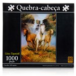 Ficha técnica e caractérísticas do produto Puzzle Série Especial C/ 1000 Peças - Cavalos Selvagens - Grow