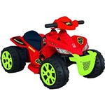 Ficha técnica e caractérísticas do produto Quadriciclo Adventure EL 6V - Vermelho - Brinquedos Bandeirante