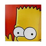Ficha técnica e caractérísticas do produto Quadro Bart Curioso Quadro Bart Simpson - Vermelho