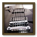 Ficha técnica e caractérísticas do produto Quadro com Moldura - 33x33 - Guitarra - N2059