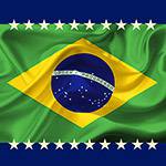 Quadro Copa Mundo Bandeira (30x30x2,7cm) - Uniart