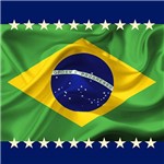 Ficha técnica e caractérísticas do produto Quadro Copa Mundo Bandeira (30x30x2,7cm) - Uniart