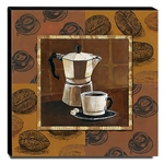 Ficha técnica e caractérísticas do produto Quadro Cozinha Vintage Café Canvas 30x30cm-coz99