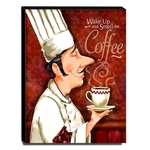 Ficha técnica e caractérísticas do produto Quadro Cozinha Vintage Café Canvas 40x30cm-coz204