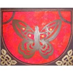 Ficha técnica e caractérísticas do produto Quadro de Pintura Decorativo 80x100cm - 0369 - Vermelho