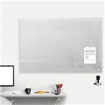 Quadro de Vidro Magnético Branco - 160x100cm