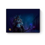 Ficha técnica e caractérísticas do produto Quadro Decorativo A4 World Of Warcraft Sylvanas II
