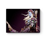 Ficha técnica e caractérísticas do produto Quadro Decorativo A4 World Of Warcraft Sylvanas I