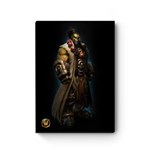 Ficha técnica e caractérísticas do produto Quadro Decorativo A4 World Of Warcraft Thrall III
