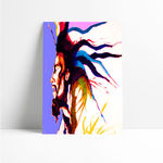 Ficha técnica e caractérísticas do produto Quadro Decorativo - Bob Marley Painting - Quadro 20x30