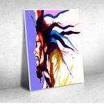 Ficha técnica e caractérísticas do produto Quadro Decorativo - Bob Marley Painting - Quadro 30x40