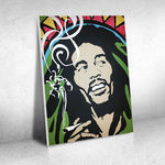 Ficha técnica e caractérísticas do produto Quadro Decorativo - Bob Marley Smoke - Quadro 30x40