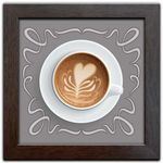 Ficha técnica e caractérísticas do produto Quadro Decorativo c/ Moldura Tema Café Coffee Q-345