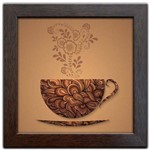 Quadro Decorativo C/ Moldura Tema Café Coffee Q-347