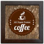 Ficha técnica e caractérísticas do produto Quadro Decorativo c/ Moldura Tema Café Coffee Q-353