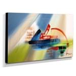 Ficha técnica e caractérísticas do produto Quadro Decorativo Canvas Abstrato 60X105cm-Qa-62