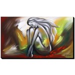 Ficha técnica e caractérísticas do produto Quadro Decorativo Canvas Abstrato 60x105cm-QA-99