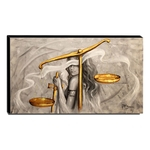 Ficha técnica e caractérísticas do produto Quadro Decorativo Canvas Deusa Da Justiça 60x105cm