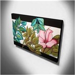 Ficha técnica e caractérísticas do produto Quadro Decorativo Canvas Floral 60x105cm-QF18