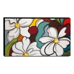 Ficha técnica e caractérísticas do produto Quadro Decorativo Canvas Floral 60x105cm-qf24
