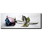 Ficha técnica e caractérísticas do produto Quadro Decorativo Canvas Rosa 40x105cm