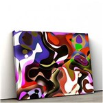 Ficha técnica e caractérísticas do produto Quadro Decorativo em Tecido Canvas 40x60cm Abstrato 21