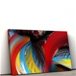 Ficha técnica e caractérísticas do produto Quadro Decorativo em Tecido Canvas 60x90cm Abstrato 21
