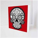 Ficha técnica e caractérísticas do produto Quadro Decorativo - Mexican Skull - Tag 16x16