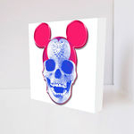 Ficha técnica e caractérísticas do produto Quadro Decorativo - Mickey Skull - Tag 16x16