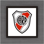 Ficha técnica e caractérísticas do produto Quadro Decorativo River Plate com Moldura