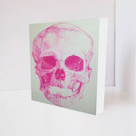 Ficha técnica e caractérísticas do produto Quadro Decorativo - Skull Pink - Tag 16x16