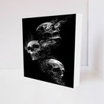 Ficha técnica e caractérísticas do produto Quadro Decorativo - Smoke Skull - Tag 16x16