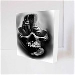 Ficha técnica e caractérísticas do produto Quadro Decorativo - Smooke Skull - Tag 16x16